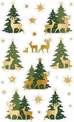 Produktbild von Sticker Winterlandschaft 1 Bogen