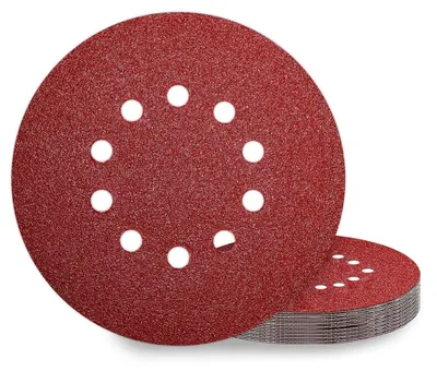 Produktbild von Schleifpapier 10 Stück 225mm Klett P40 10 Loch für Trockenbauschleifer