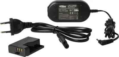 Produktbild von vhbw Netzteil kompatibel mit Canon Kamera, Digitalkamera + DC Kuppler (Ersatz für ), Länge (m)m