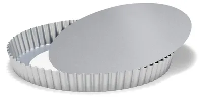 Produktbild von Quicheform mit Hebeboden Silver Top 28 cm