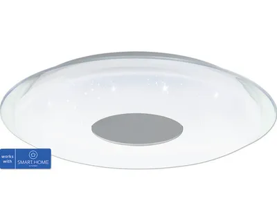 Image de Plafonnier Eglo LED Smart crosslink.Z Lanciano-Z Ø56cm 44,8W 4960lm CCT 2700K-6500K Dimmable Bluetooth ZigBee