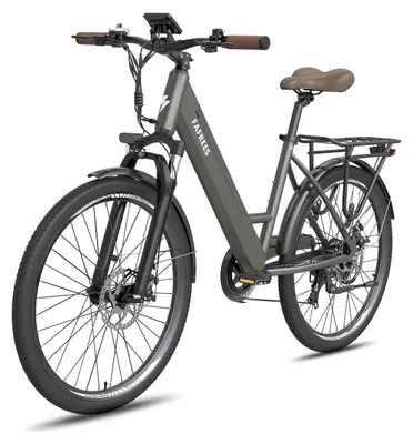 Produktbild von FAFREES F26 PRO E-Bike - Motor 250W Akku 36V15Ah 26x1.75 Zoll Reifen Mechanische Scheibenbremsen - Grau