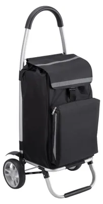 Produktbild von Meister Einkaufstrolley 56 Liter Extra große Reifen Mit Kühlfach Einkaufsroller