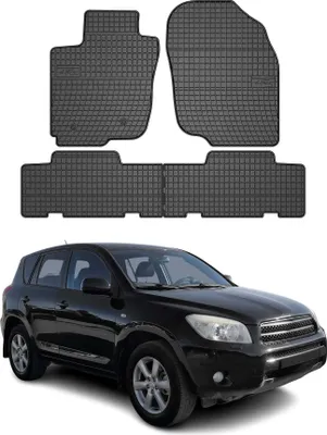 Immagine prodotto di 2005-2012 Toyota RAV4 tappetini in gomma nera 4 pz