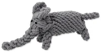 Image de Jouet éléphant pour chien, 40 cm