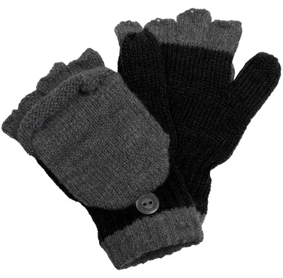 Produktbild von Halbfinger Handschuh mit Klappe in bunten Farben