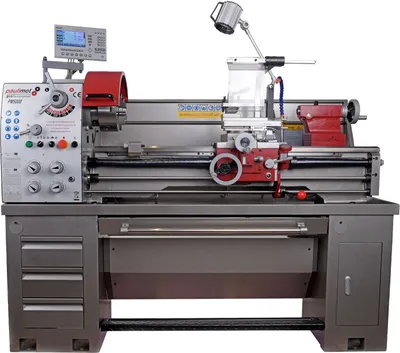 Produktbild von PAULIMOT Drehmaschine PM5000 Professional mit 400 Volt Motor und Messsystem
