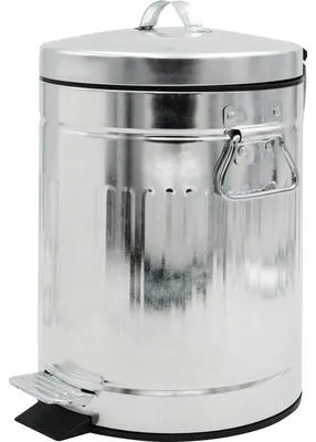 Produktbild von RIDDER Treteimer Pumba 5 l silber gebürstet 2149600
