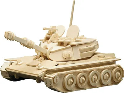 Produktbild von Pebaro Holzbausatz Panzer 862, Holzkonstruktion, Sperrholz
