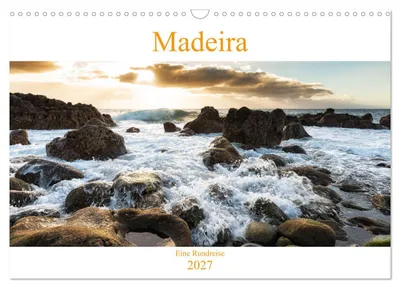 Produktbild von Madeira - eine Rundreise (Wandkalender 2027 DIN A3 quer), CALVENDO Monatskalender