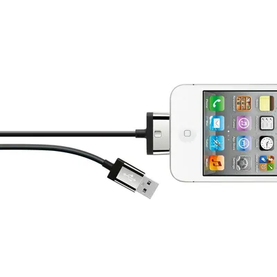 Immagine prodotto di Belkin MIXIT ChargeSync, 2m cavo per cellulare Nero USB A Apple 30-pin
