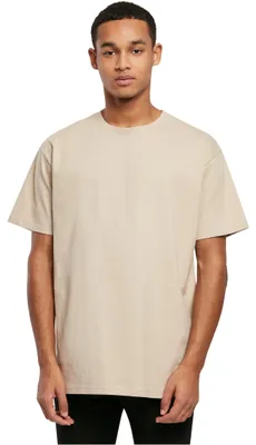 Produktbild von Build Your Brand Herren T-Shirt Heavy Oversize Tee, Basic T-Shirt für Männer, Ov