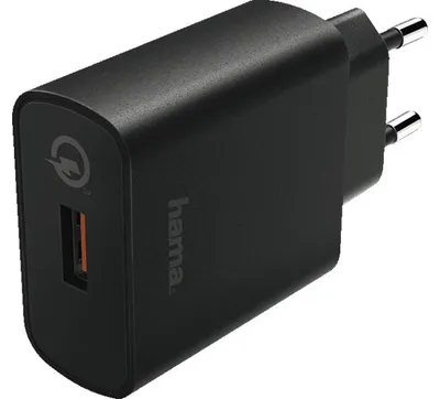Imagen del producto de Cargador HAMA "Qualcomm Quick Charge 3.0", color negro