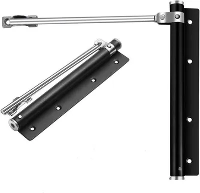 Produktbild von Automatischer Türschließer mit Federbelastung bis 80 kg - Universeller Türdrücker