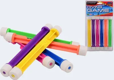 Produktbild von Johntoy Aqua Fun Tauchstangen, 6 Stk.