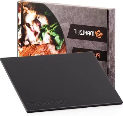 Produktbild von Famanu Pizzastein eckig 38 x 30 cm - ideal für Grill und Ofen