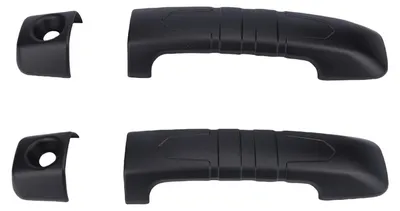 Image de Lot de 4 caches de poignées de porte extérieures noires anti-rayures pour FJ Cruiser 2007-2022