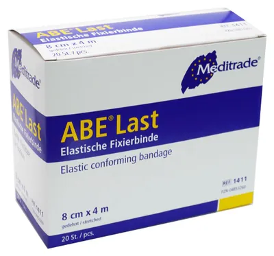 Produktbild von Meditrade ABE Last hochelastische Fixierbinde 8 cm x 4 m