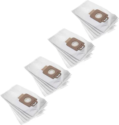 Produktbild von vhbw 20x Staubbeutel Ersatz für Nilfisk 107407639, 128389187 für Staubsauger - 27,9cm x 25,5cm Weiß