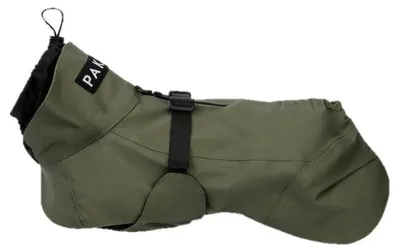 Produktbild von PAIKKA Hunde Regenmantel reflektierend "Visibility Raincoat" thyme