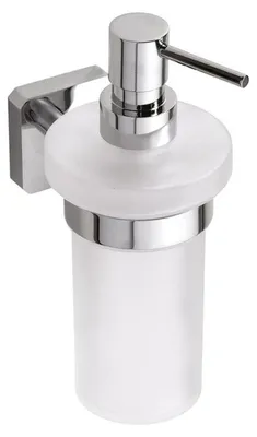 Obrázok produktu pre Sapho INSIA dávkovač mydla 230 ml, matné sklo, chróm