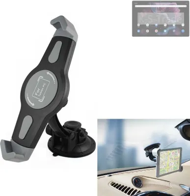 Produktbild von K-S-Trade Scheiben-Halterung für Tablets kompatibel mit Blackview Tab 11 Wi-Fi KFZ Tablet Saugnapf Auto Halterung Windschutzscheibe Holder Halter