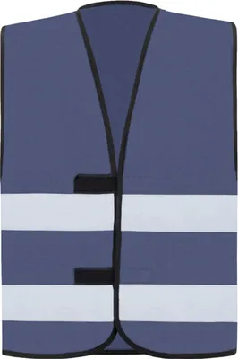 Produktbild von Korntex Warnweste Dortmund marineblau Gr. L
