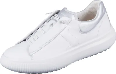 Produktbild von Legero Sporthalbschuhe Formsohle modisch in weiss/weiss kombi, Gr. 4.5