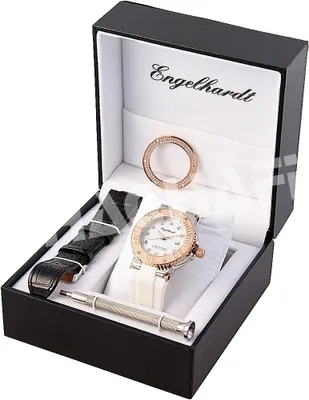Produktbild von Engelhardt Damenuhr mit Kautschukarmband