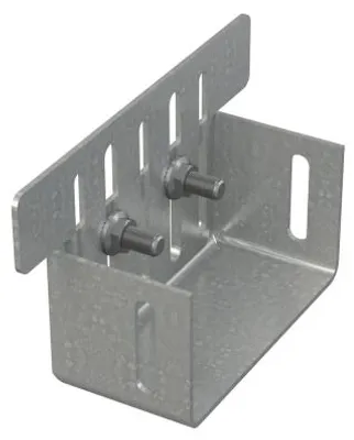 Immagine prodotto di Terminale per canale di drenaggio Alcadrain (Alcaplast) da 100 mm, acciaio zincato ADZ-P004