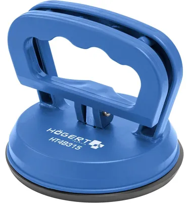 Immagine prodotto di Ventosa per carichi pesanti - 40 kg di portata - Ø 120 mm - Per vetro e piastrelle - Maniglia zigrinata