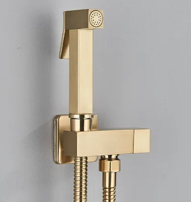 Produktbild von Badezimmer Bidet Wasserhahn Messing Wasserhahn Waschmaschine Mischer Einzelne Kaltwasser Dusche Sprayer Kopf Wasserhahn Toilette Wasserhähne Toilettengriff Jet