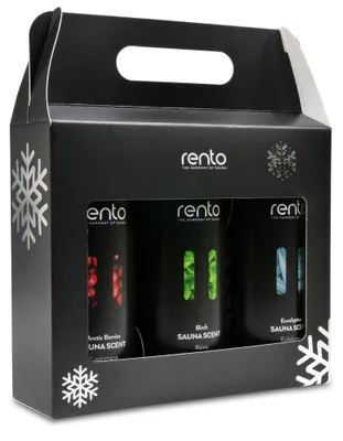 Produktbild von Rento Geschenk Set 3x Saunaduft á 400ml