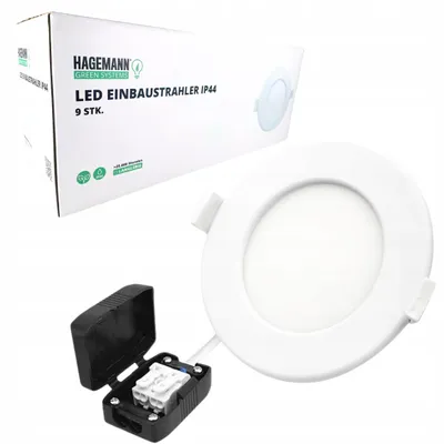 Obrázek produktu pro Bílé zapuštěné stropní LED bodové svítidlo do koupelny