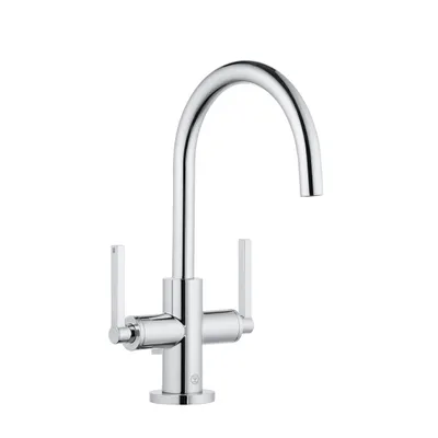 Produktbild von Kludi Nova Fonte WT-Armatur Puristic Einlochmontage Chrom, 1 Stk.