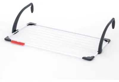 Zdjęcie produktu dla Vileda Sunset, Stojak naścienny, Plastik, Stal, Biały, 1095 mm, 555 mm, 275 mm
