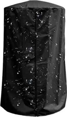 Produktbild von Terrassenheizer Abdeckhaube wetterfest 420D Oxford Schwarz - 965x61x61cm