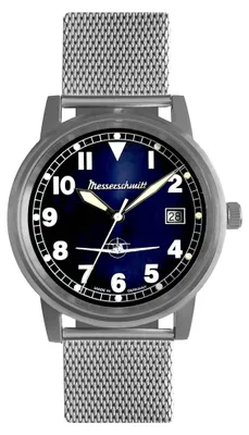 Produktbild von Messerschmitt ME-9673-108M Fliegeruhr mit Meshband
