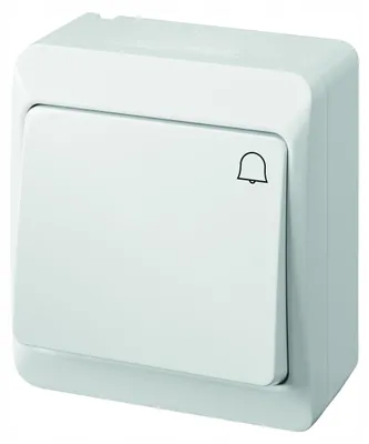 Immagine prodotto di interruttore di superficie bianco 1/0 campana 250 V 5337-02