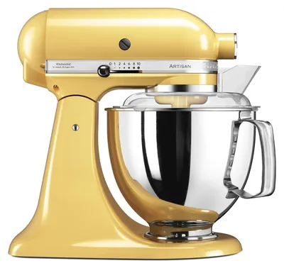 Obrázek produktu pro KitchenAid Artisan, Stojací mixér, Žlutá, Tlučení, Hnětění, Míchání, 1,45 m, 4,8 l, MAJESTIC YELLOW