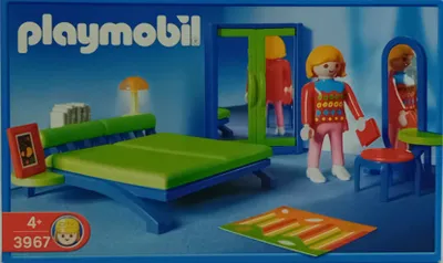 Produktbild von PLAYMOBIL 3967 Schlafstudio modernes Schlafzimmer