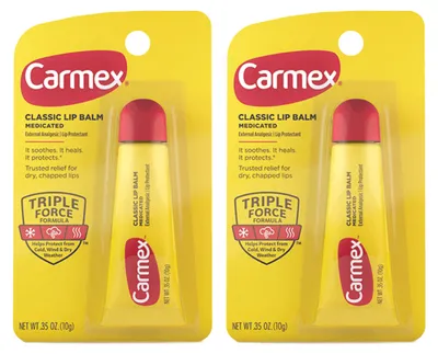 Produktbild von CARMEX - Lippenbalsam 2er Pack - Kälteschutz - Regenerierend - In der Tube
