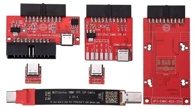 Produktbild von UFS eMMC ISP-Adapter für Z3X Easy Jtag Plus Box (mit Verschlüsselungschip)