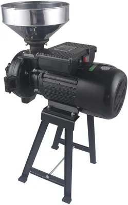 Produktbild von Elektryczny młynek do ziarna Młynek do ziarna Kruszarka do ziarna Suche ziarno Młynek do pszenicy Młynek do kawy, Płynna regulacja stopnia mielenia 1500W, 1400R/min