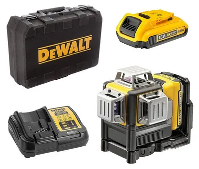 Image de Laser lignes 3 croix 360° à faisceaux verts 12V DEWALT DCE089D1G