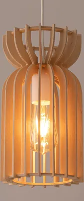 Obrázek produktu pro Závěsné svítidlo KYMI, světlé dřevo, 1xE27x12W, rozměry: 160x16x16 cm, IP20, Nowodvorski Lighting