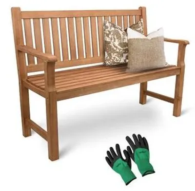 Produktbild von Gartenbank aus Holz 120cm
