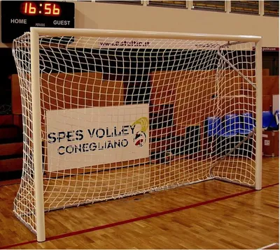 Produktbild von Fußball-/Futsal-Tor zum Einbetonieren 3 x 2m - Stahl
