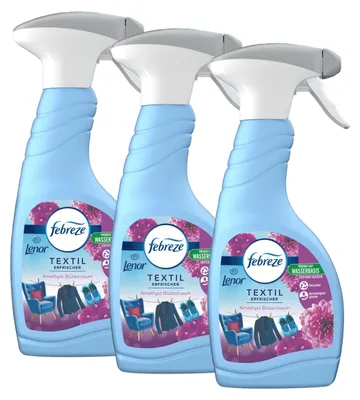 Produktbild von Febreze Textilerfrischer Lenor Amethyst 500ml - Textilspray (3er Pack)