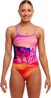 Produktbild von Funkita Single Strap One Piece Badeanzug Rosa AUS 8 Damen Rosa AUS 8